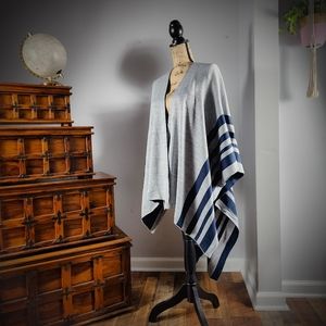 Open-Front Shimmery Wrap